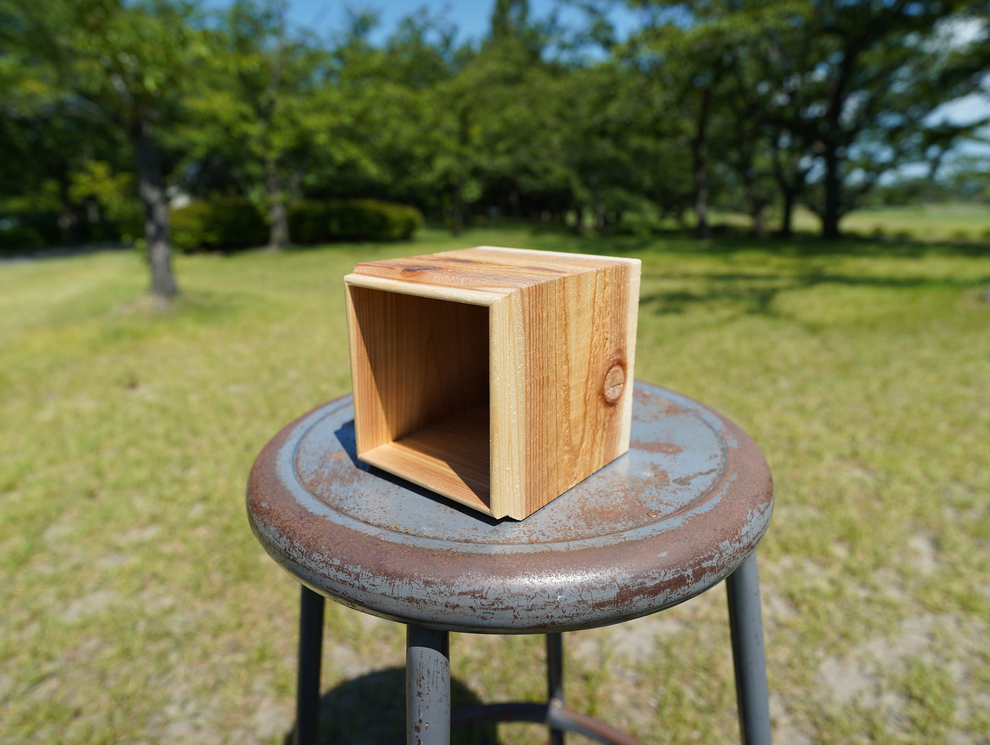 Sustainable wood square105 #2