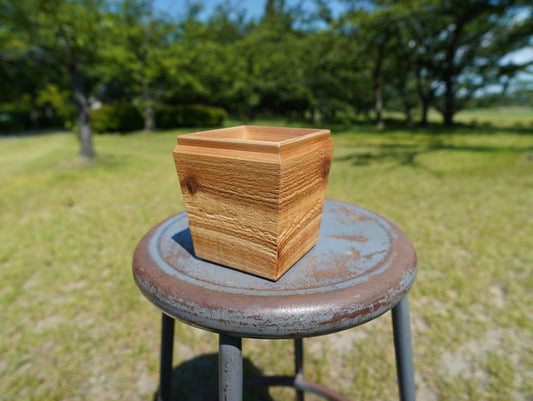 Sustainable wood tapered 105 & vintage nametag #6