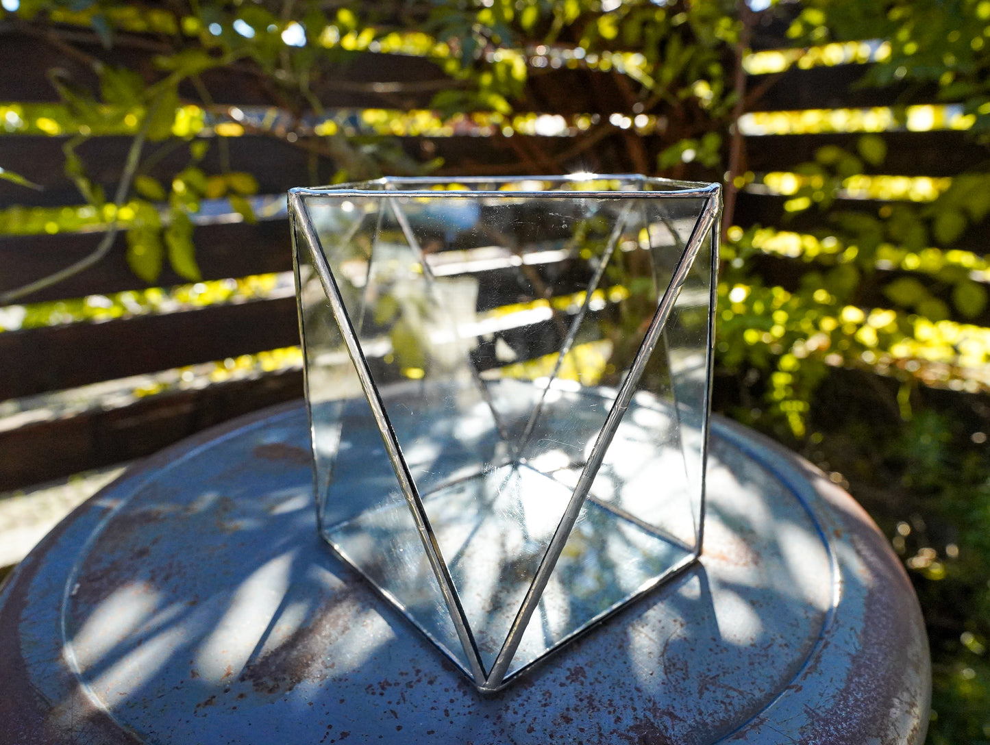 Glass Planter polygon #73
