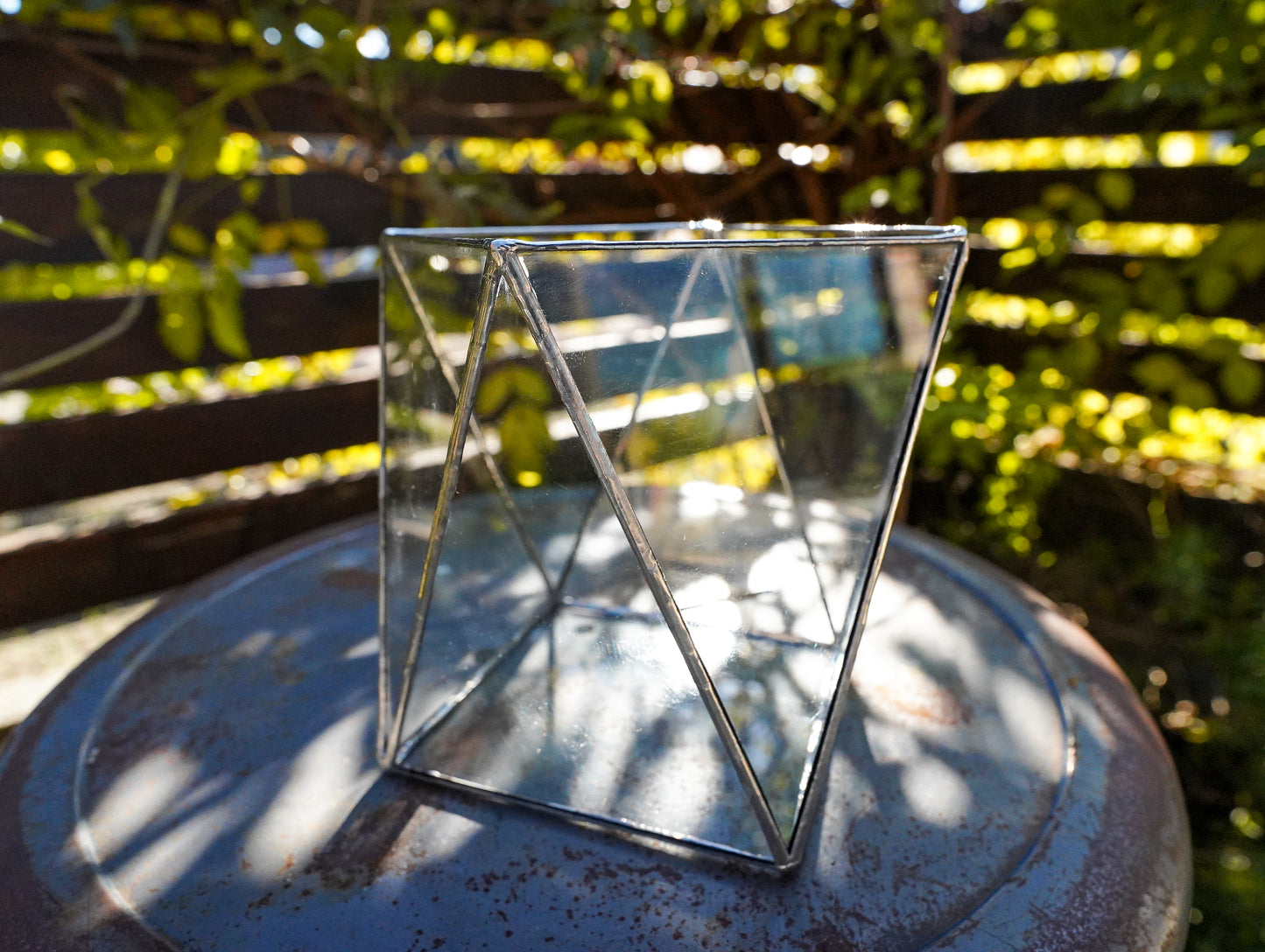 Glass Planter polygon #73