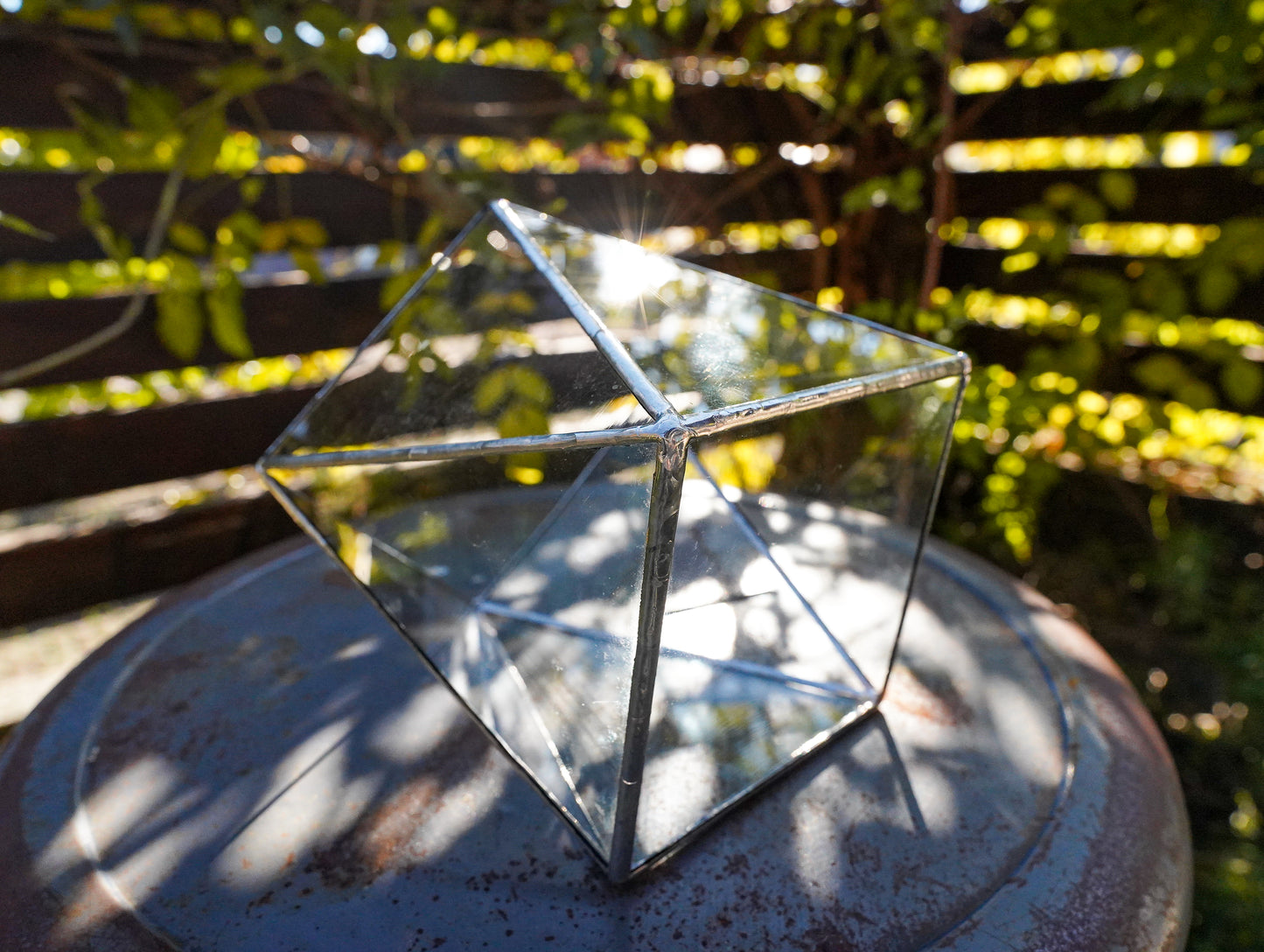 Glass Planter polygon #73