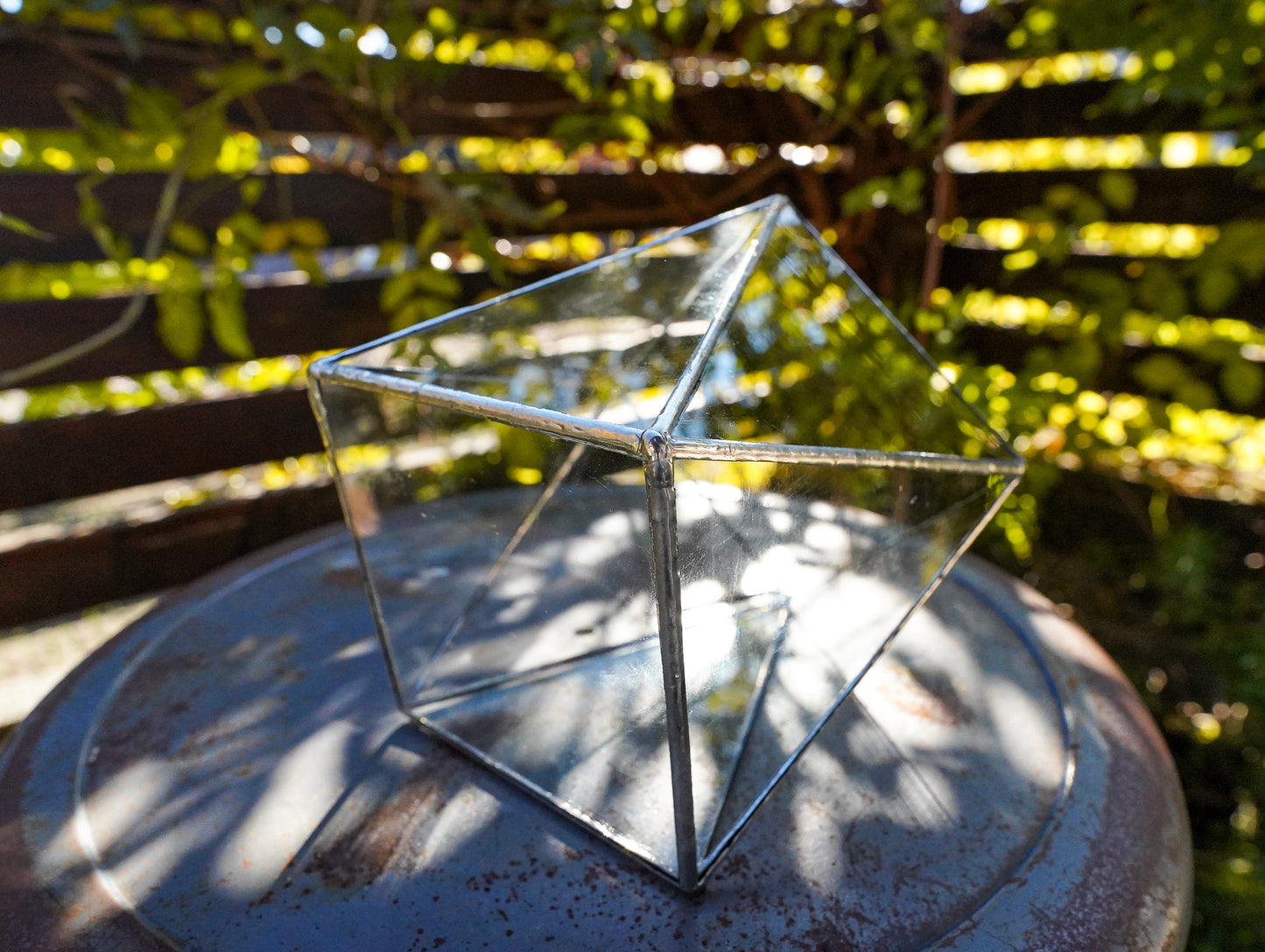 Glass Planter polygon #73