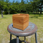Sustainable wood square105 & vintage nametag #3