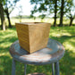 Sustainable wood tapered 120 & vintage nametag #9