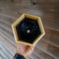 Sustainable wood hexagon 120 #7