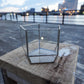 Glass Planter pentagon #26
