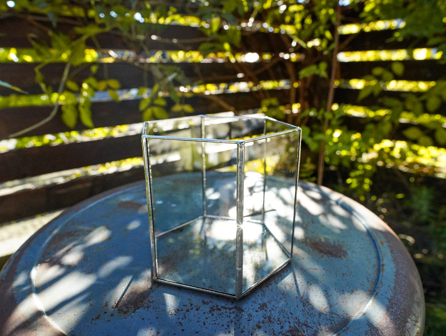 Glass Planter hexagon #67