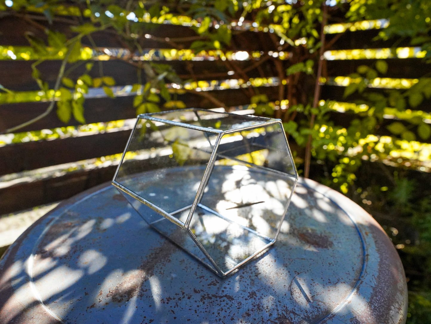 Glass Planter hexagon #67