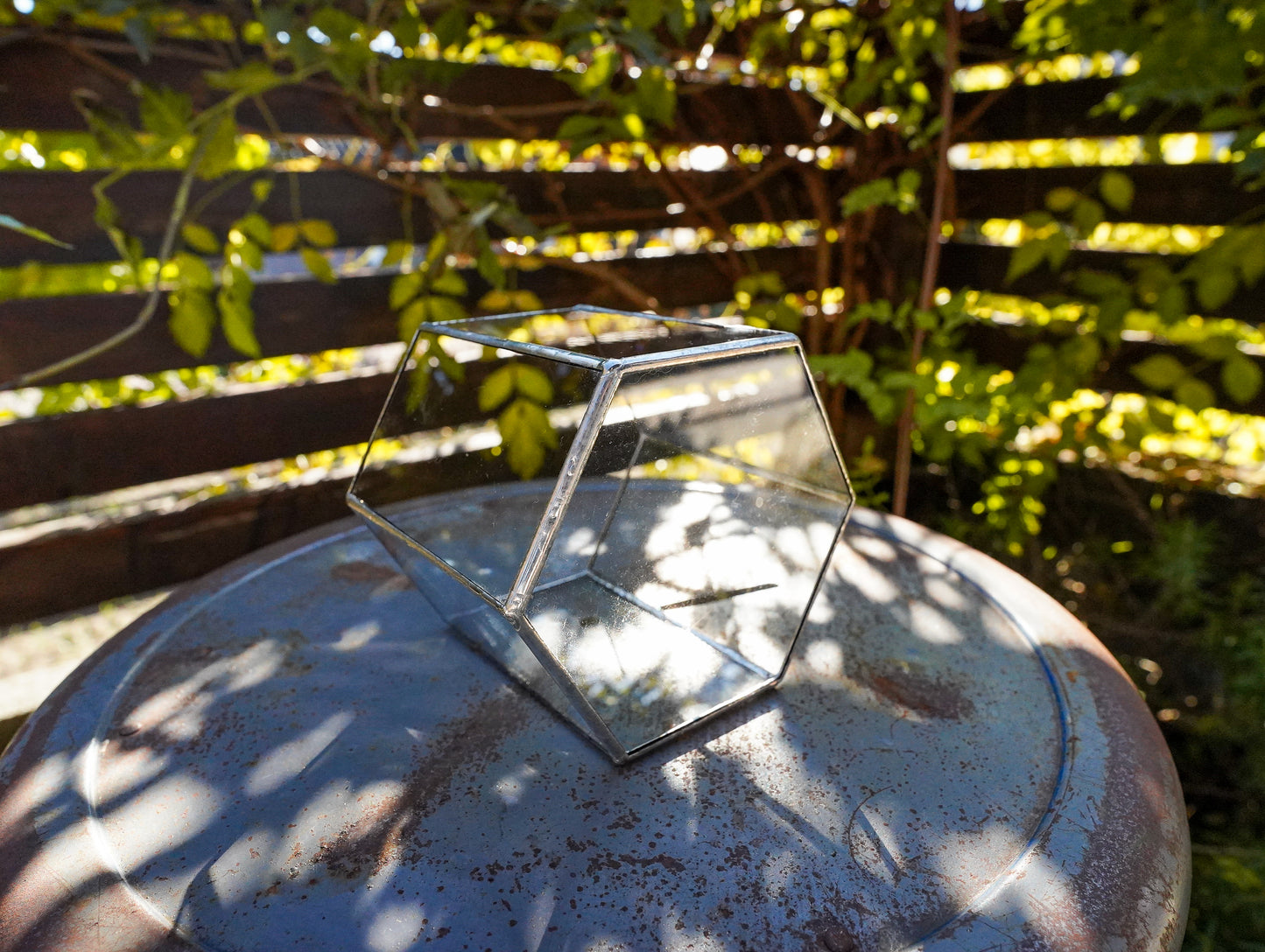 Glass Planter hexagon #67