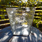 Glass Planter tapered bump #78
