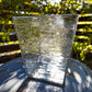 Glass Planter tapered bump #78