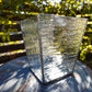 Glass Planter tapered bump #78