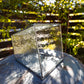 Glass Planter tapered bump #78