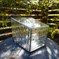 Glass Planter tapered bump #78